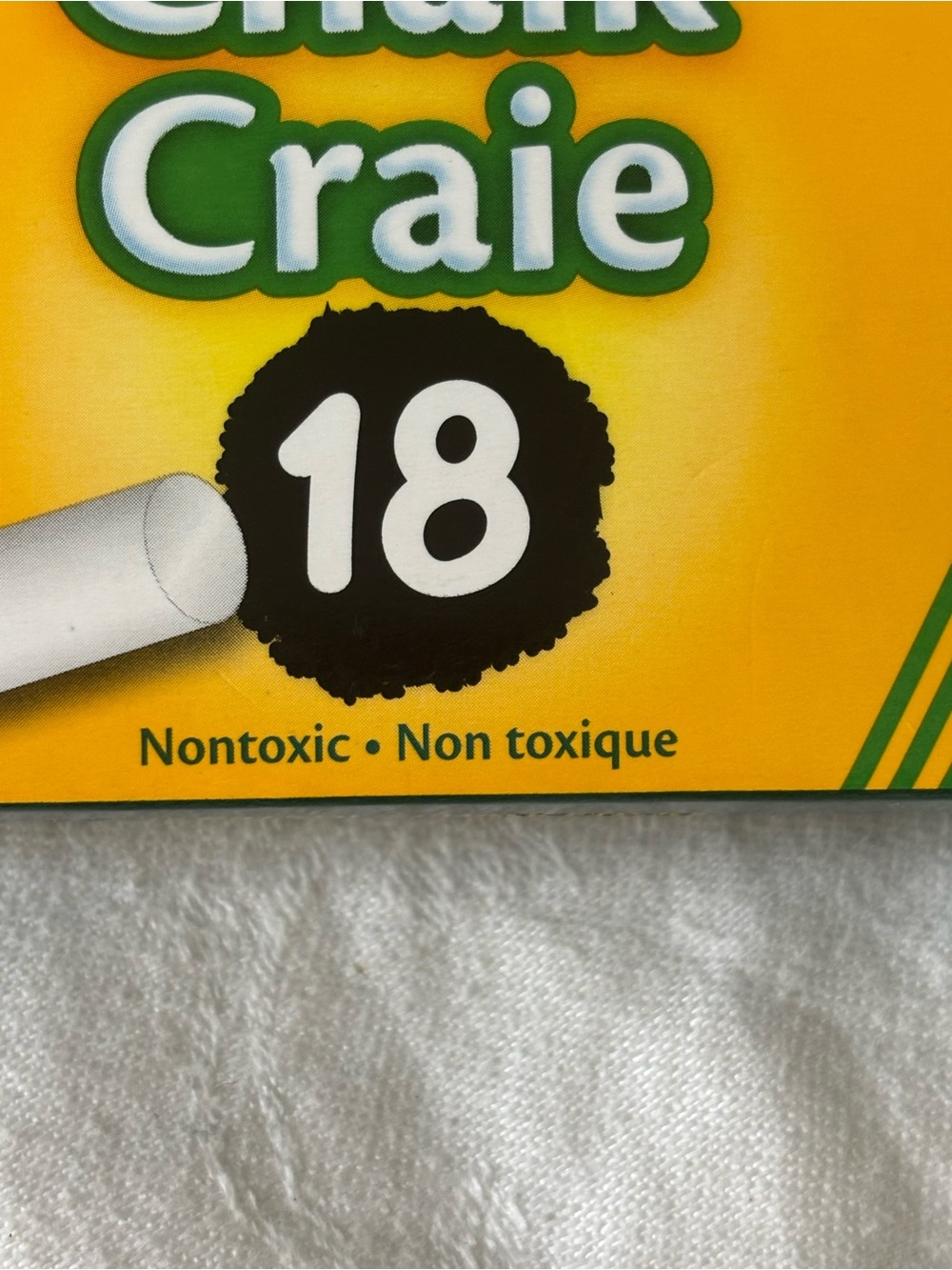 Crayola Chalk Pack - Yellow Box - Picture 6 of 7